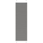 vidaXL Плисирана щора Антрацит 55x200 cm Ширина на плата 54, 4 cm (4015100)