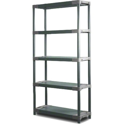 Wamar Sosenka Regál JUPITER-5 180x60 x 46 PVC sivý