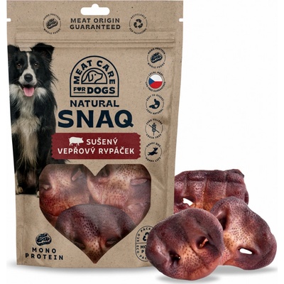 Dog Snaq Přírodní sušené vepřové rypáčky 100 g