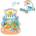 Moni ИГРАЧКА ЗА ПРОХОЖДАНЕ 2В1 piano blue he0637
