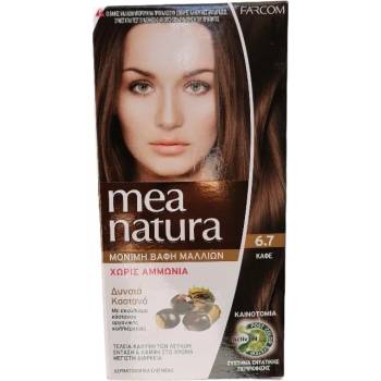 Image 1 of Mea natura боя за коса, Без амоняк, номер 6.7, Кафе