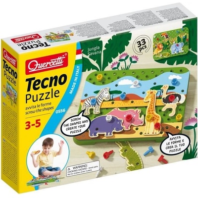 Quercetti Tecno Puzzle 33 ks 0556 – Zboží Dáma