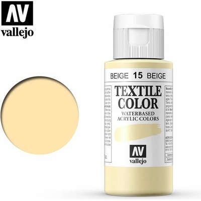 Vallejo textilná farba 40015 béžová 60 ml