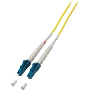Conneu LC-LC симплексна пач корда, сингълмод OS2, 3 мм. , жълта, Conneu (1.5 м) (CNFJ-LCLCOS2SYE3mm-1.5)