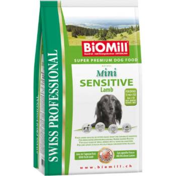 Biomill Swiss Professional Mini Sensitive lamb & rice 1 kg