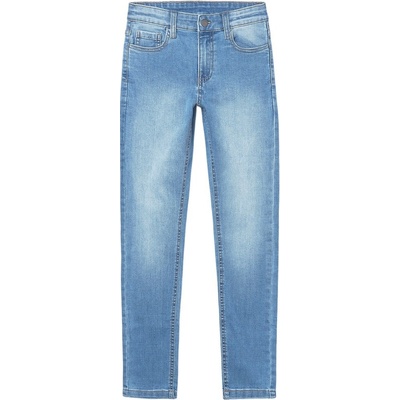 MAYORAL chlapecké rifle slim fit světle modrá