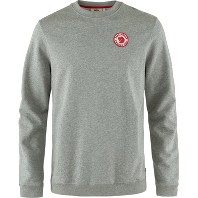 Fjällräven 1960 Logo Badge Sweater Grey-Melange