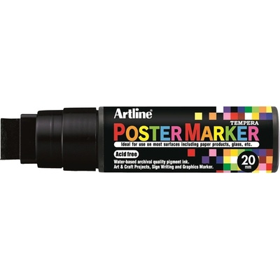 Artline Маркер за плакати Artline 20 черен (EPP-20 BLACK)