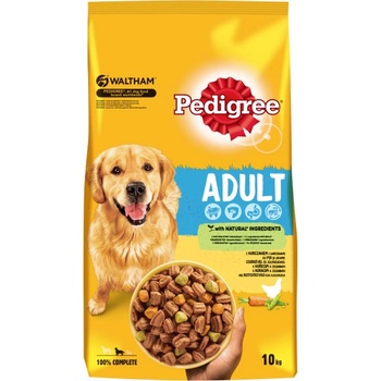 Pedigree Adult suché s kuřecím masem 10 kg