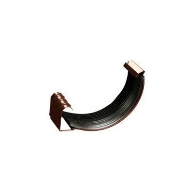 Evromat Žlabová spojka s těsněním 250 mm hnědá