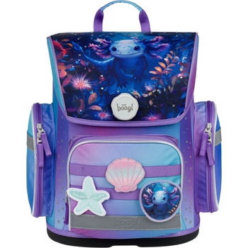 BAAGL Училищна чанта Ergo Axolotl BAAGL | Lilav | Момичешки | ЕДИН РАЗМЕР