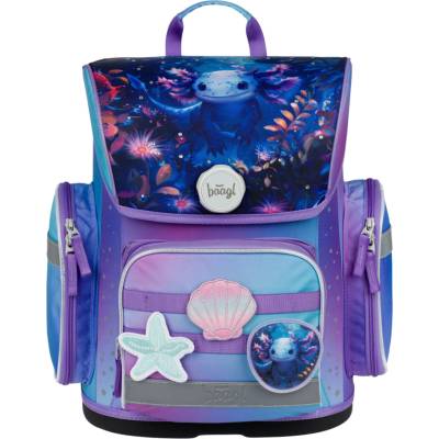 BAAGL Училищна чанта Ergo Axolotl BAAGL | Lilav | Момичешки | ЕДИН РАЗМЕР