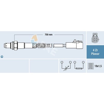 Lambda sonda FAE 77615