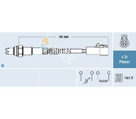 Lambda sonda FAE 77615