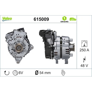 Generátor startéru VALEO 615009