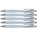 Schneider Slider Rave XB Ballpoint Pen, Pack of 5, Arctic White - 132553 (132553)