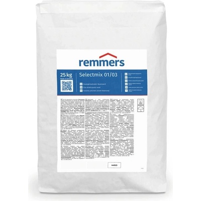 REMMERS SELECTMIX 01/03 ohněm sušený křemenný písek jako plnivo do podlahových systémů 25 kg