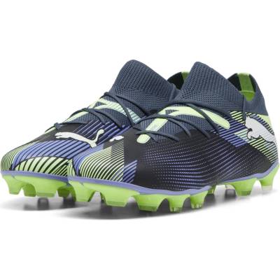 Puma FUTURE 7 Match FG/AG šedá/světle zelená/modrá