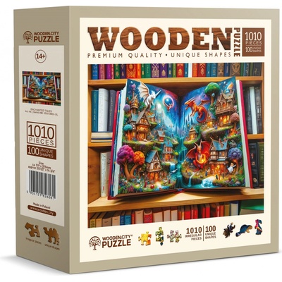 WOODEN CITY Dřevěné Čárovné pohádky 1010 dílků