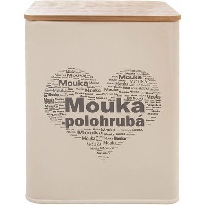 Orion Dóza Polohrubá mouka Srdce béžová 1,8 l