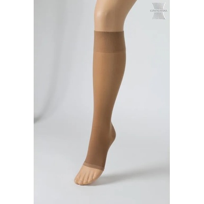 Compressana Меки, елегантни чорапи Compressana Calypso 140den Чорапи с отворени пръсти Коприна Страхотно. III (9016-III-08)