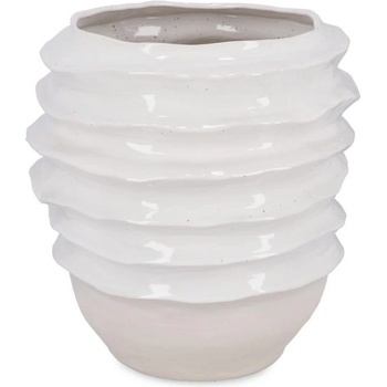 Bizzotto Yori БЯЛА КРЪГЛА ВАЗА h46, 5 (0501686)