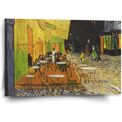 Sablio Obraz Terasa kaviarne v noci - Vincent van Gogh - 60x40 cm