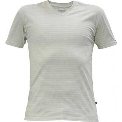 Cerva NOYO ESD Antistatické V-tričko šedá 3XL