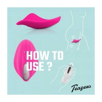 Boss of Toys EasyToys Mini Silicone Intimate System with Remote Control, 12 Modes, Pink