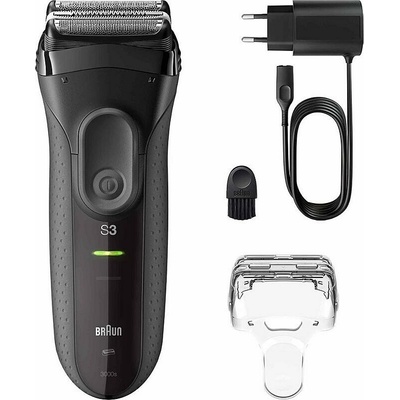 Braun Series 3+ 3000S šedý