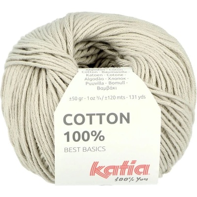 Katia Cotton 100% jemná sivá 14