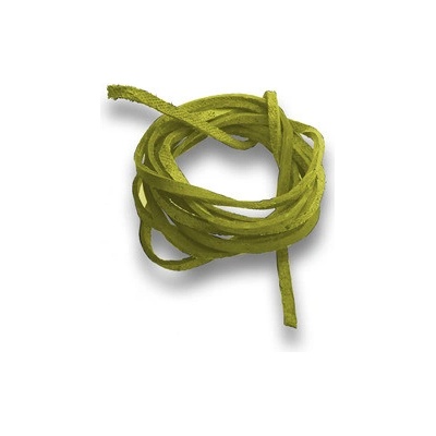Šperky4U Řezaná kožená šňůrka žlutá LR9000-05