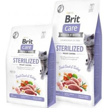 Brit Care Cat Grain Free Sterilised and Weight Control 0,4 kg