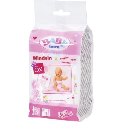 Zapf Creation BABY born plienky pre bábiky 5 ks.