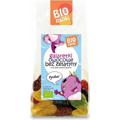Biominki BIO ovocné želé bez želatiny 100 g