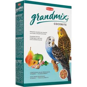Padovan Grandmix cocorite - пълноценна храна за вълнисти папагали с плодове 1kg