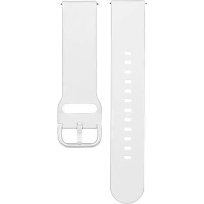 Trender Каишка Trender - TR-SP20WH Sport, 20 mm, бяла (TR-SP20WH)