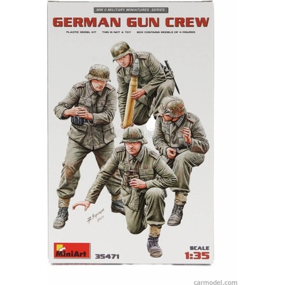 Miniart Accessories German Gun Crew Military Figures 1:35