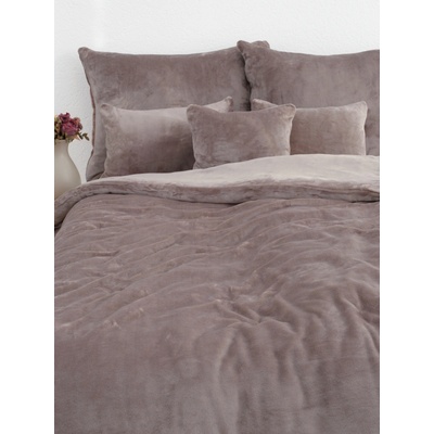 MKLozkoviny.sk obliečky mikroplyš Exclusive Laura cappuccino 140x200 70x90