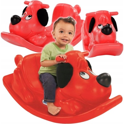 Little Tikes Hojdací psík červený