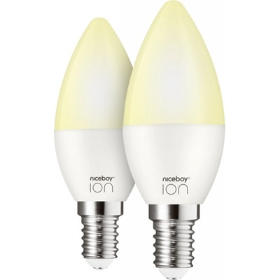 Niceboy ION SmartBulb AMBIENT 4,5W E14 SET 2 ks, inteligentná žiarovka