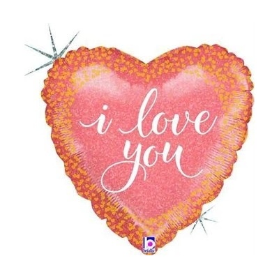 Grabo Nafukovací balónek srdce i love you 46cm