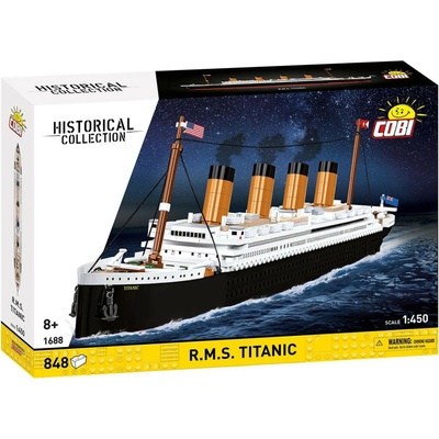 Cobi 1688 R.M.S. Titanic, 1:450, 848 k – Zboží Dáma