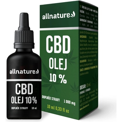 Allnature CBD Olej 5 % 10 ml