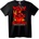 NOONEBRAND Тениска Двукратни Шампиони 2025 - 7XL, Black