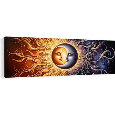 Obraz sluneční polibek - 120x40