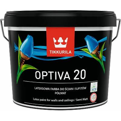 Tikkurila Deco OPTIVA 20 SEMI MATT Umývateľná farba, polomatný efekt 3 L