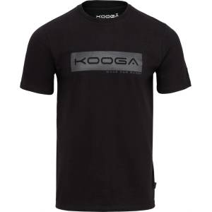 KooGa Тениска KooGa Essential Logo Rugby T-Shirt - Black