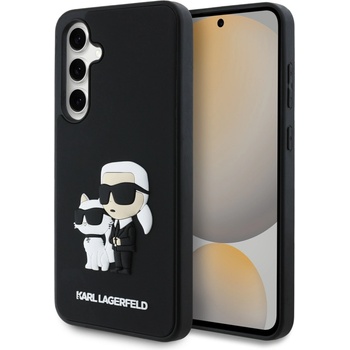 KARL LAGERFELD 3D гумен заден капак Karl and Choupette за Samsung Galaxy S24 FE Black Karl Lagerfeld | Lilav | ЖЕНИ | UNI