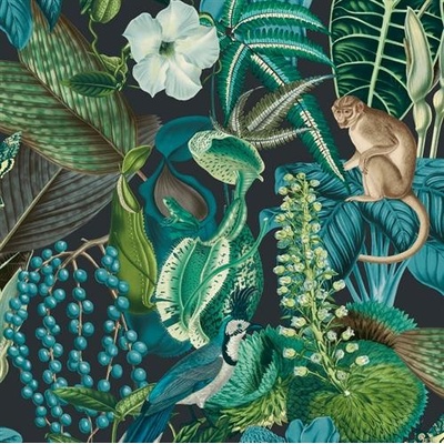 GRANDECO JF2202 Vliesové tapety na zeď IMPOL Jungle Fever rozmery 0,53 x 10,05 m